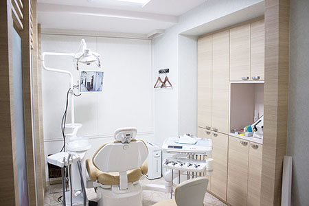 健康の紹介：提携クリニック「れんげクリニックの歯科治療室」写真